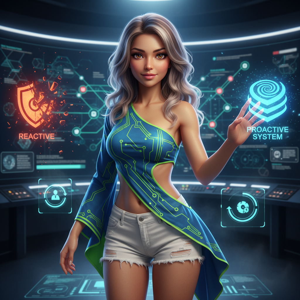 Кибербезопасность как непрерывный цикл: переход от реактивных мер к проактивной системе защиты.